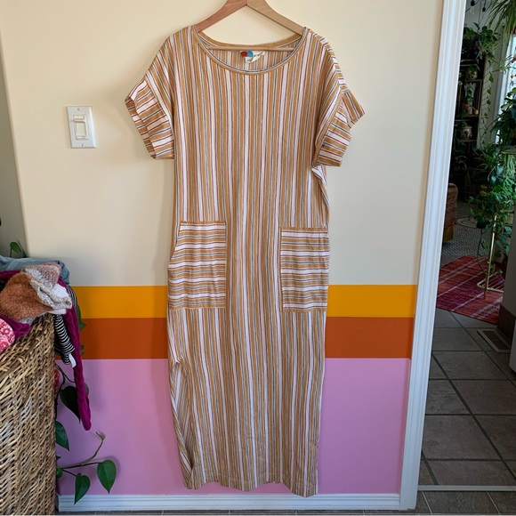 free people beach Marguerite Tee Dress . - Picture 5 of 8